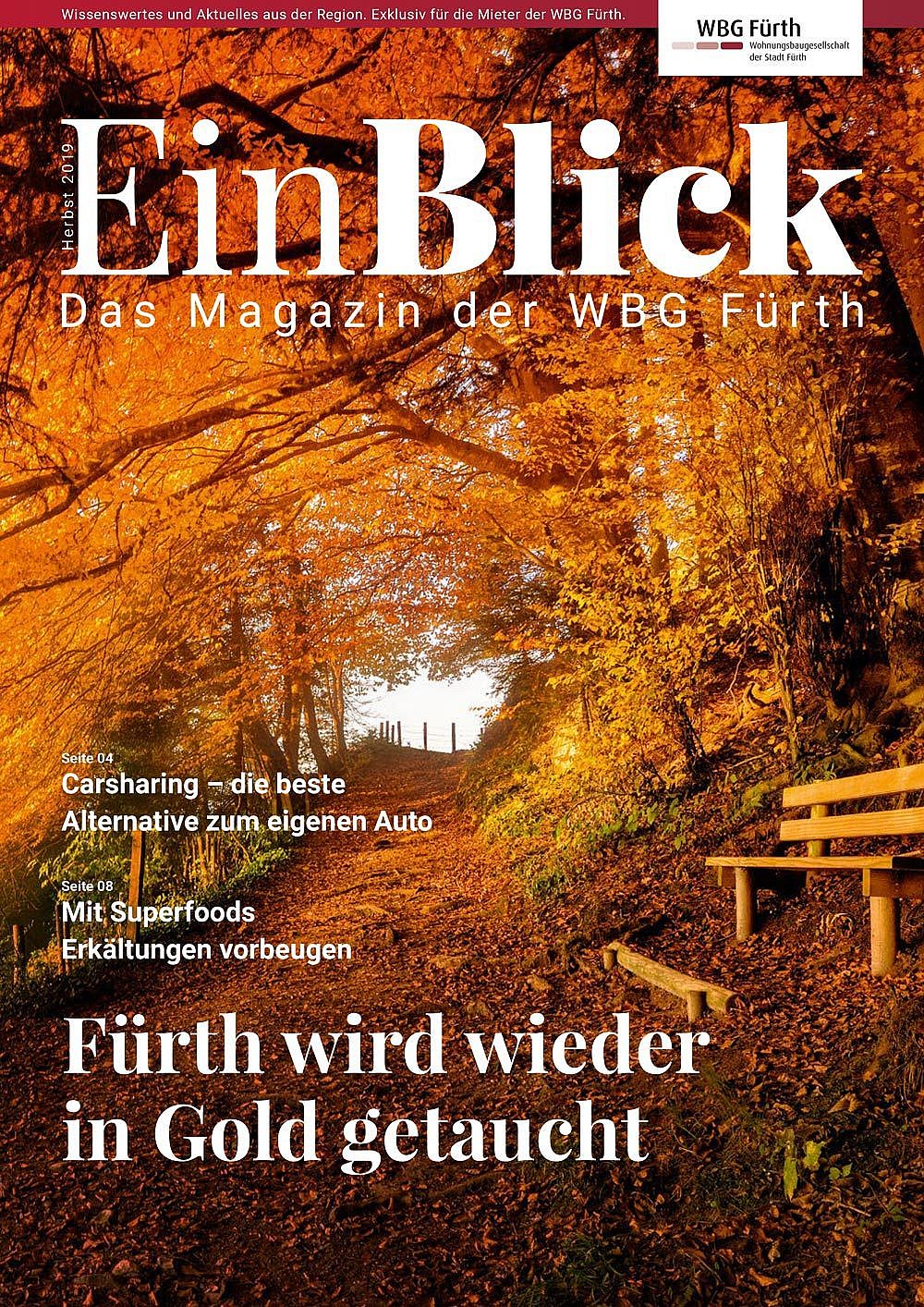 Wbg Fuerth Mietermagazin 2019 Herbst Vorschau