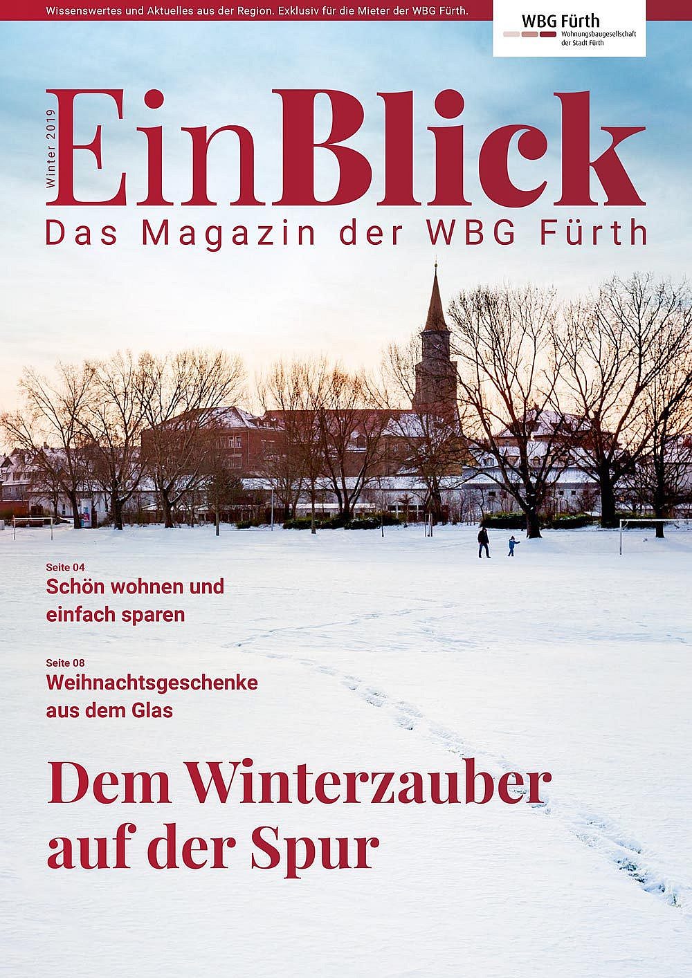 Wbg Fuerth Mietermagazin 2019 Winter Vorschau