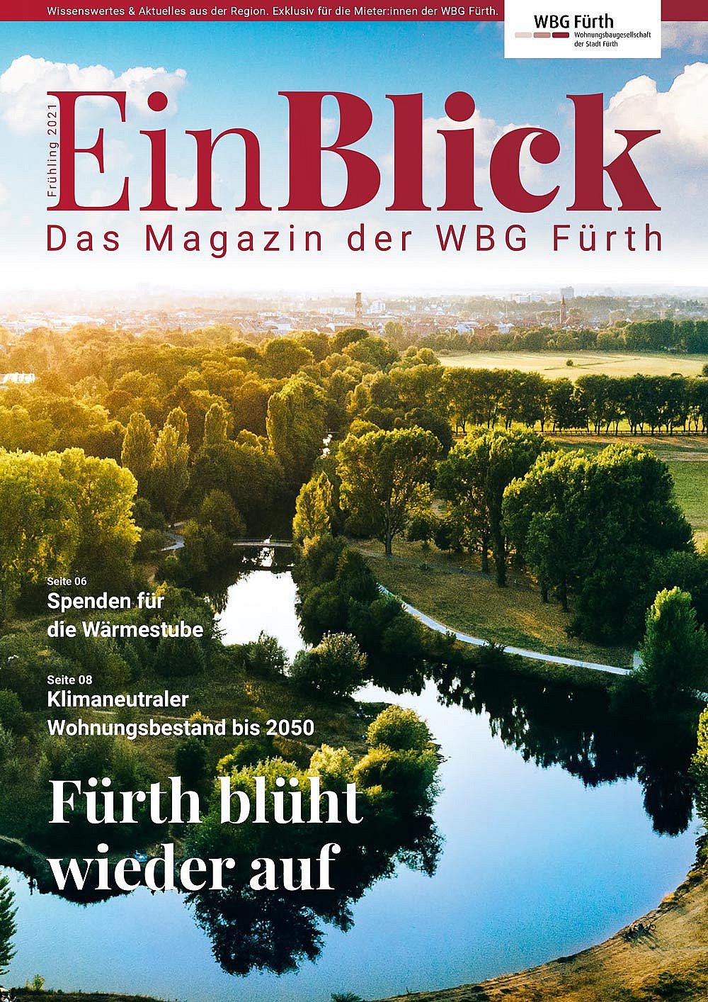 Wbg Fuerth Mietermagazin 2021 Fruehling Vorschau